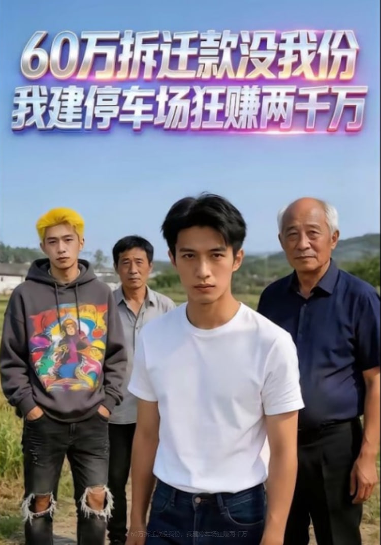 60万拆迁款没我份，我建停车场狂赚两千万(全集)