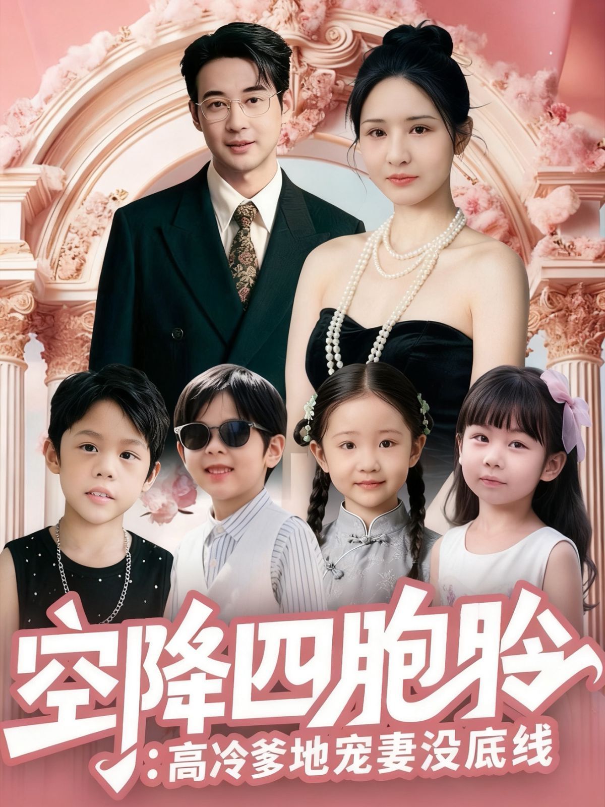 空降四胞胎高冷爹地宠妻没底线 全集完结(大结局)